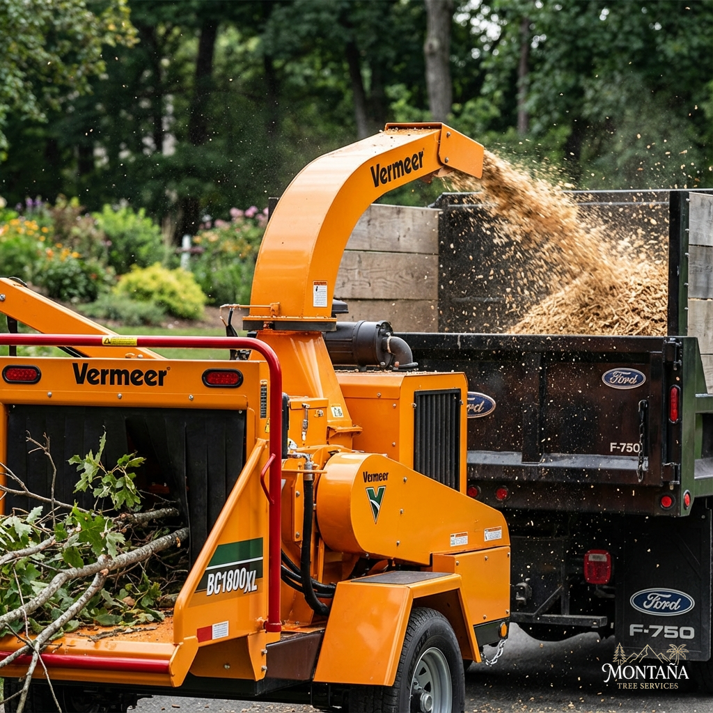 Wood Chipping Service in Axarquia